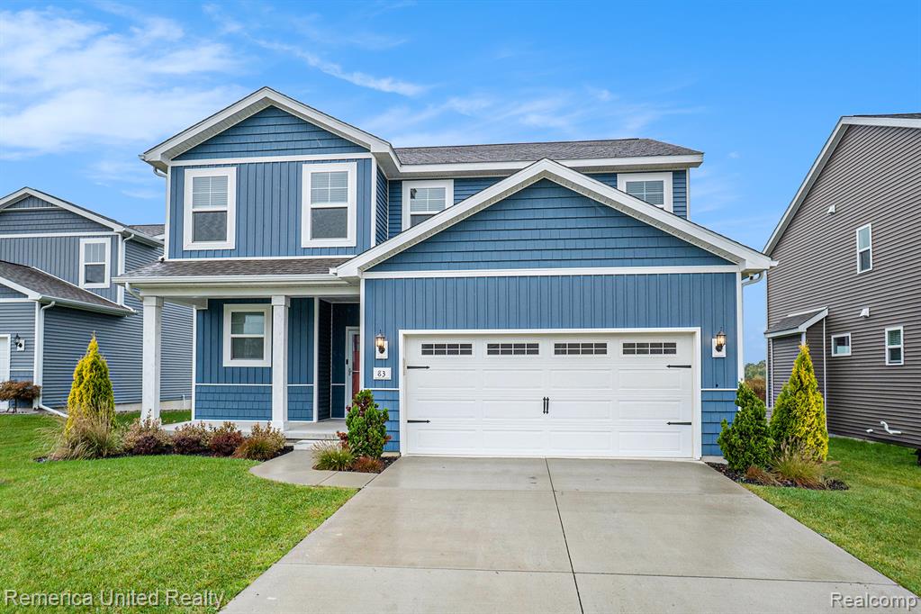 83 Barnsley Drive, Howell, MI 48843 — front exterior