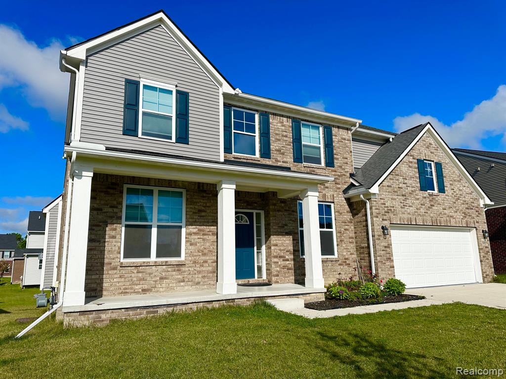 50859 STEED Drive, Canton, MI 48187 — front exterior