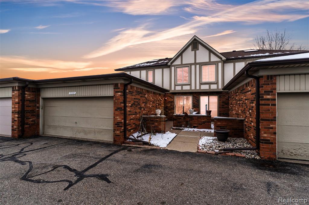 49285 Ashley Court, Shelby Twp, MI 48315 — front exterior
