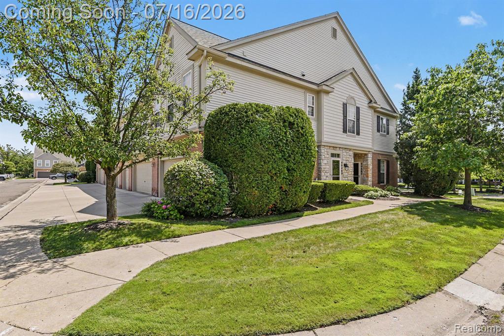 40489 Bay Harbor Lane, Canton, MI 48188 — front exterior