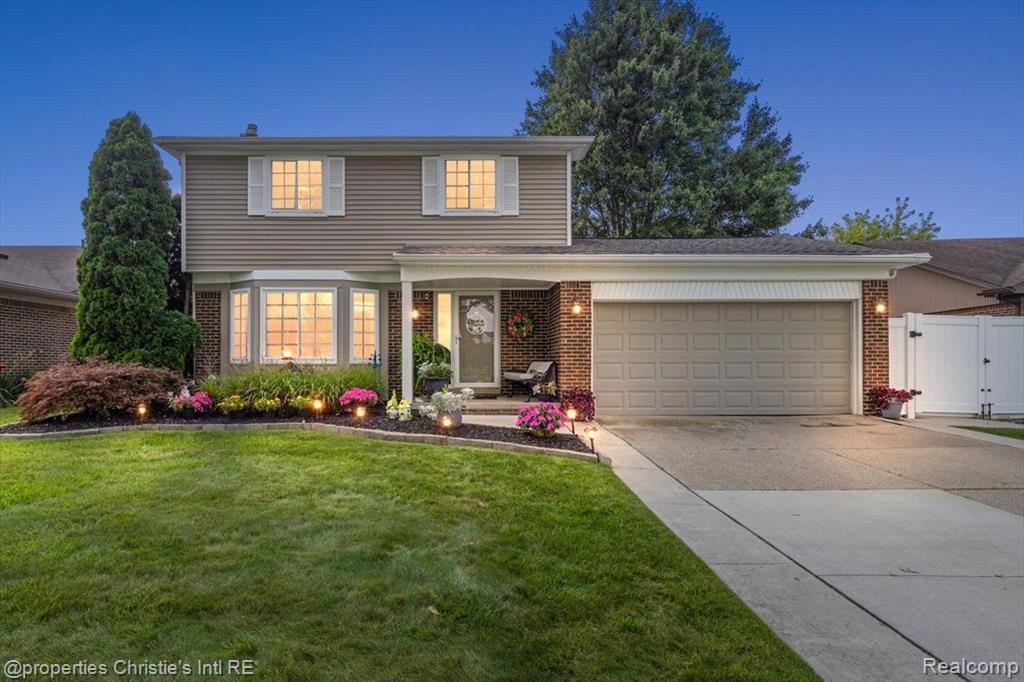 41293 IRONWOOD Drive, Clinton Twp, MI 48038 — front exterior
