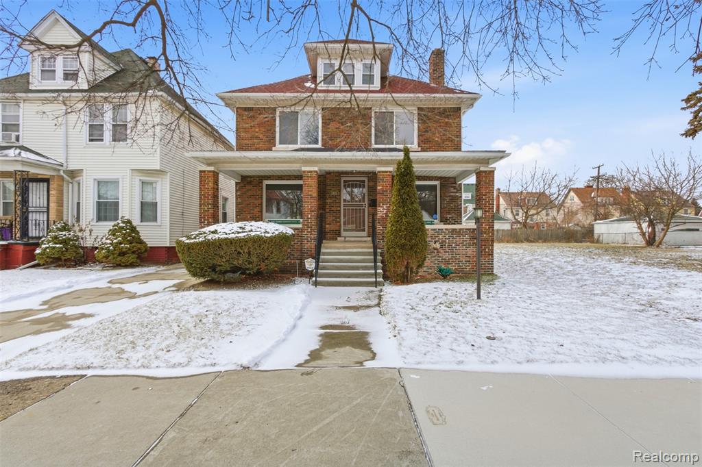 3805 Seneca Street, Detroit, MI 48214 — front exterior