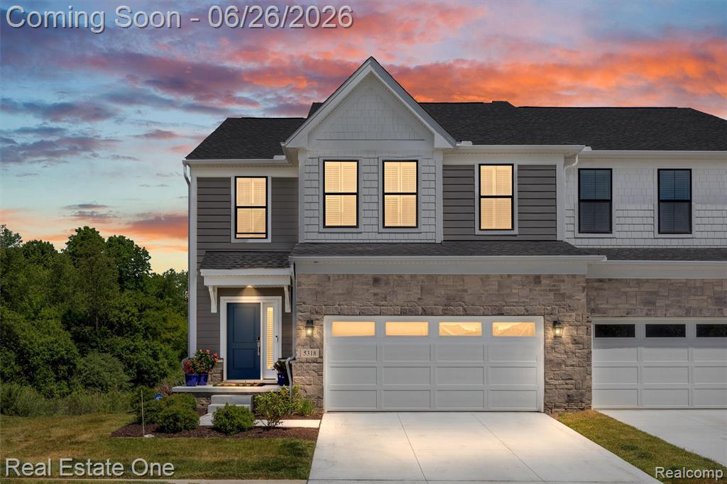 5318 Trail Vista Drive, West Bloomfield, MI 48323 — front exterior