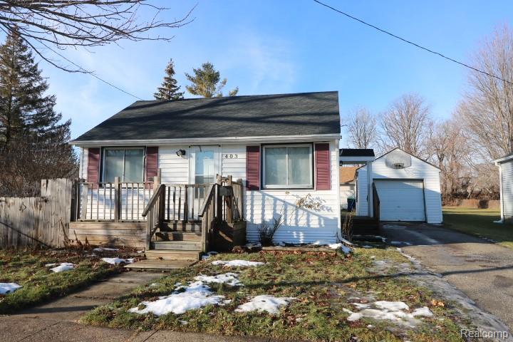 403 Bradley Street, Bay City, MI 48706 — front exterior