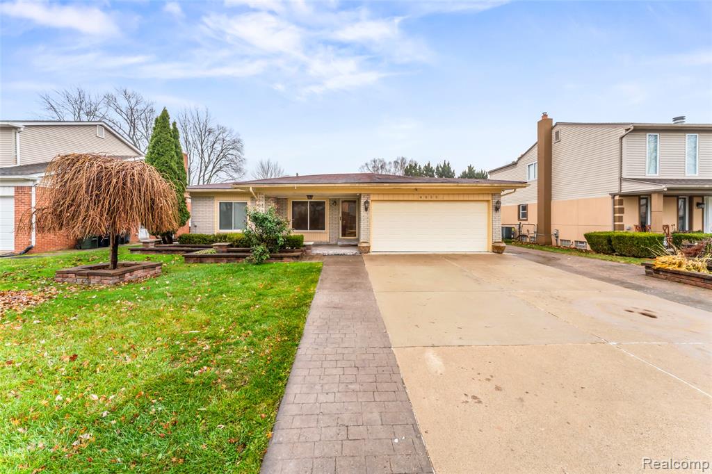 4822 Peachtree Drive, Sterling Heights, MI 48310 — front exterior