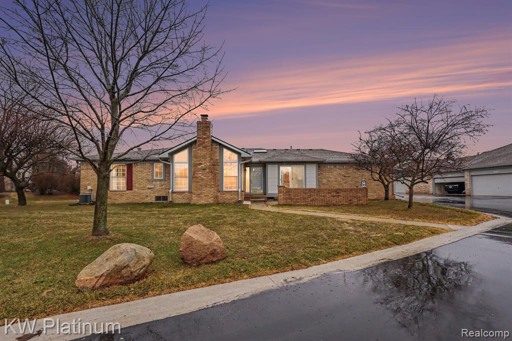 48459 Hudson Bay Court, Utica, MI 48315 — front exterior