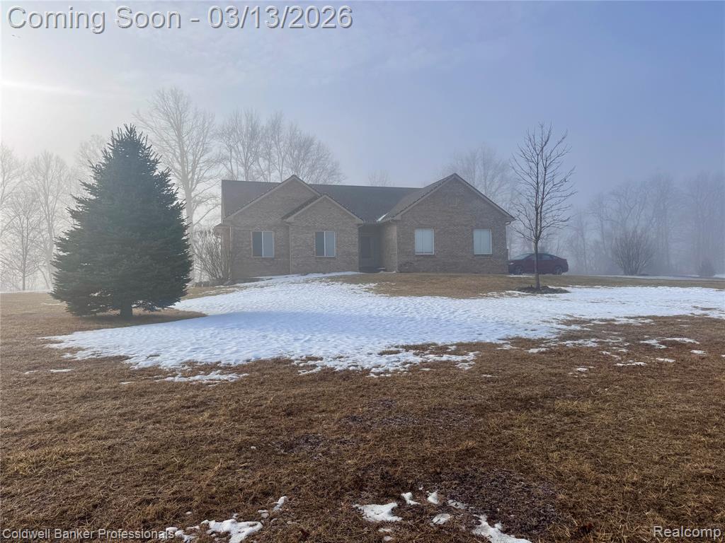 6060 INTRINSIC Lane, Imlay City, MI 48444 — front exterior