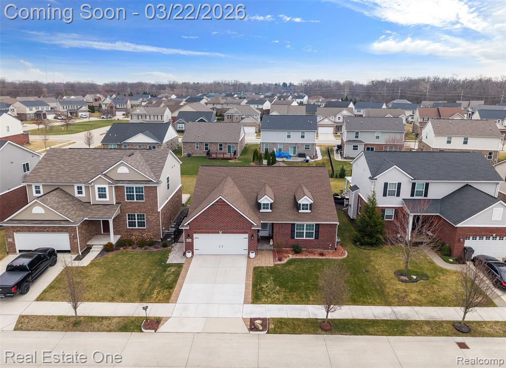 41186 Dortmund Drive, Clinton Twp, MI 48038 — front exterior