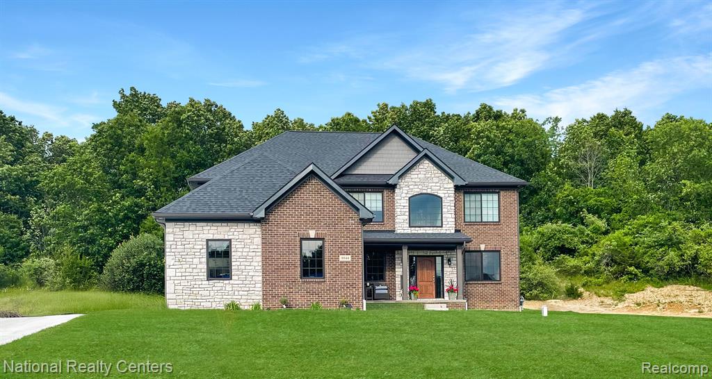 7670 Maple Ridge Court, Clarkston, MI — front exterior