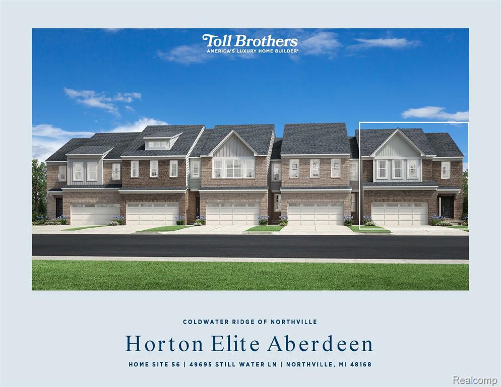 49695 Still Water Lane, Northville, MI 48168 — front exterior