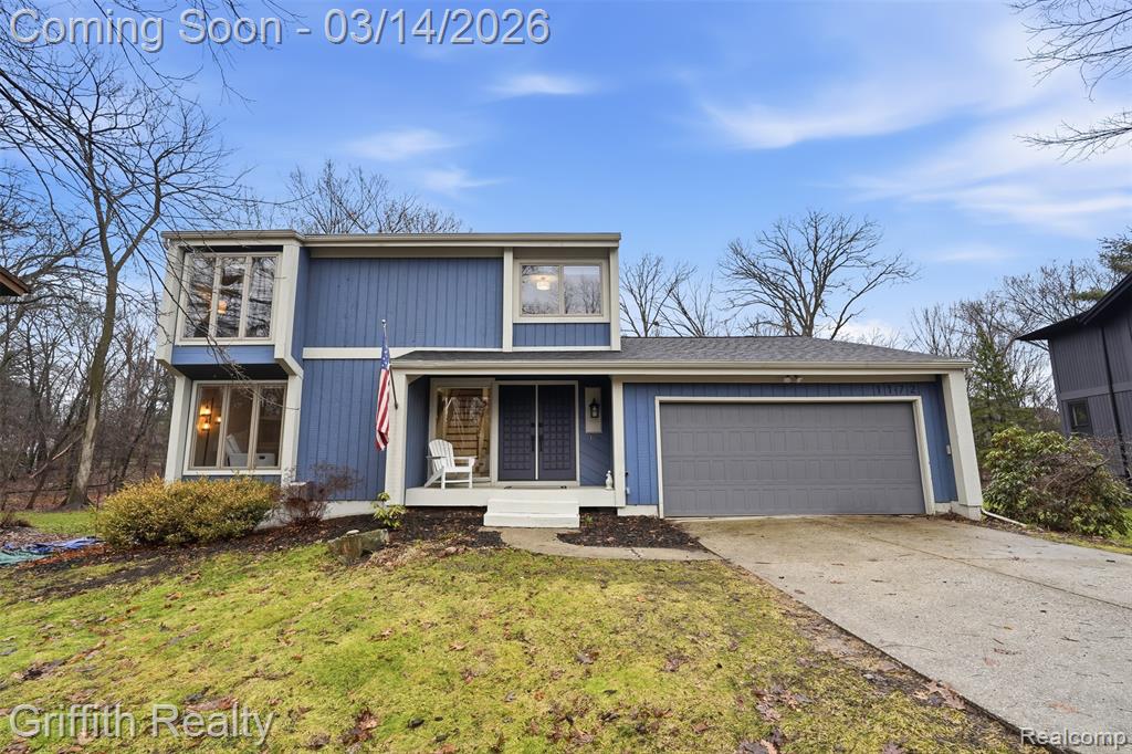 1172 Buckingham Road, Haslett, MI 48840 — front exterior