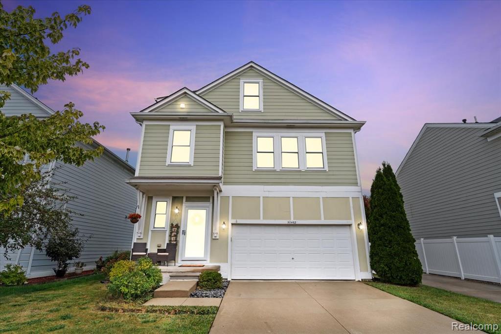 50462 Theodore Lane, Chesterfield, MI — front exterior