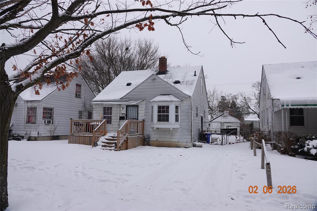 7828 WESTWOOD Street, Detroit, MI 48228 — front exterior