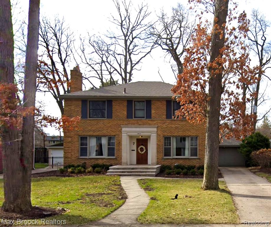 7 Cambridge Boulevard, Pleasant Ridge, MI — front exterior