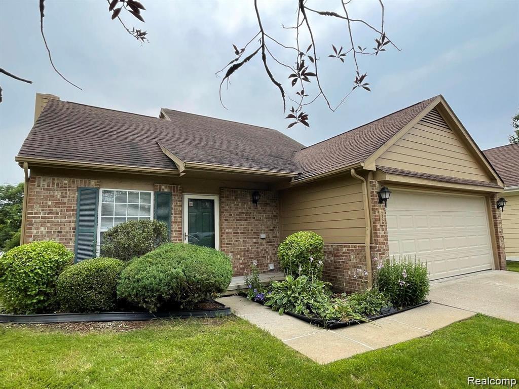 41390 Clinton Drive, Novi, MI — front exterior
