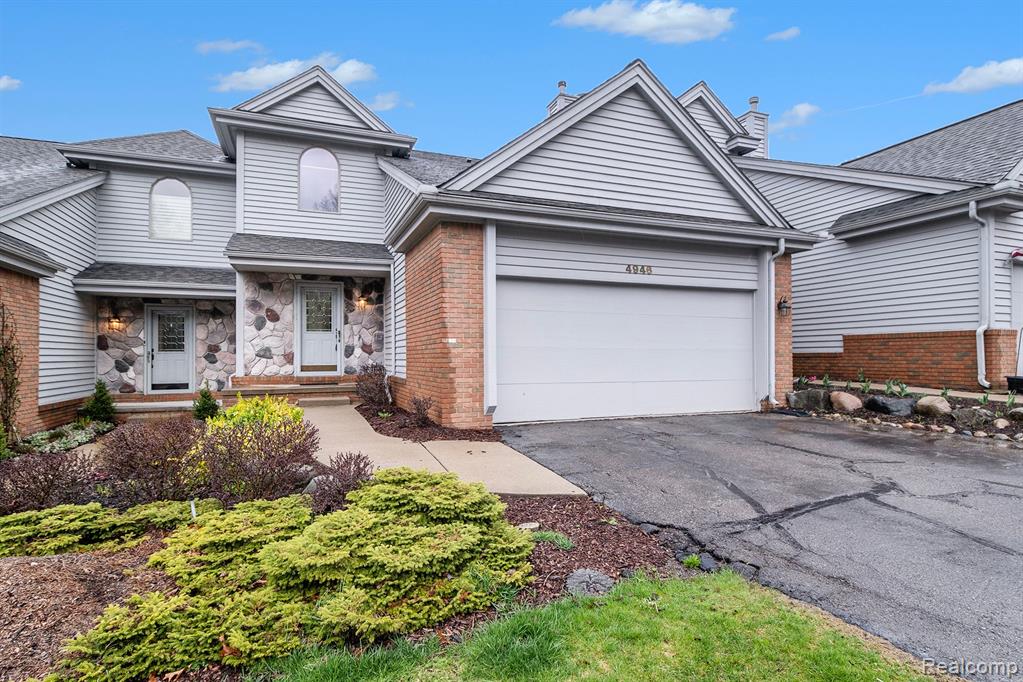 4946 Scenic Pines Court, Clarkston, MI — front exterior
