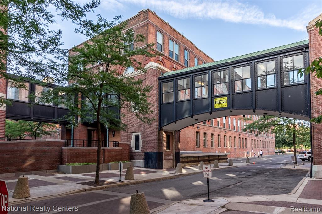 200 River Place Drive, 23, Detroit, MI 48207 — front exterior