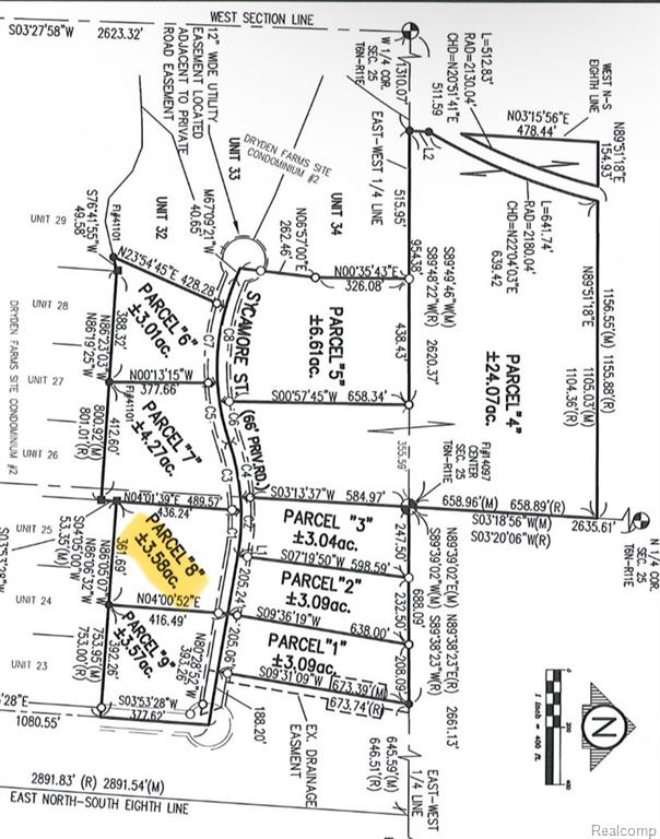 Parcel 8 Sycamore St, Dryden, MI 48428 — front exterior