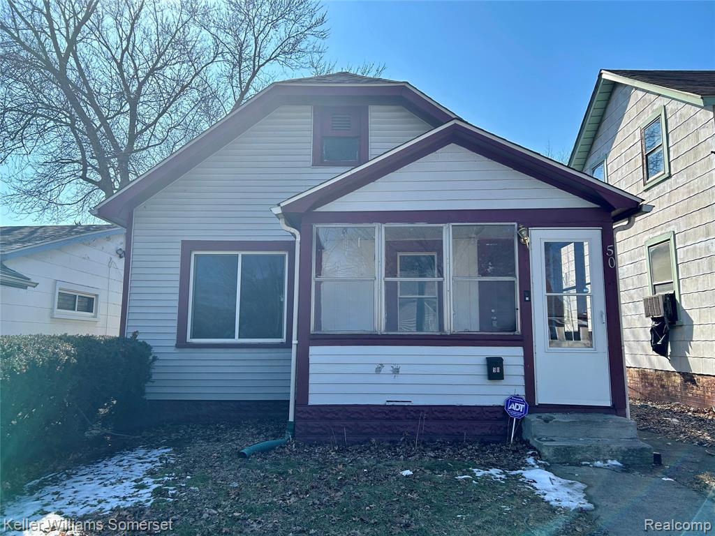 50 E ROCKWOOD Street, Ecorse, MI 48229 — front exterior