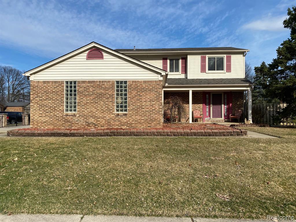 41962 STRATTON Drive, Clinton Twp, MI 48038 — front exterior