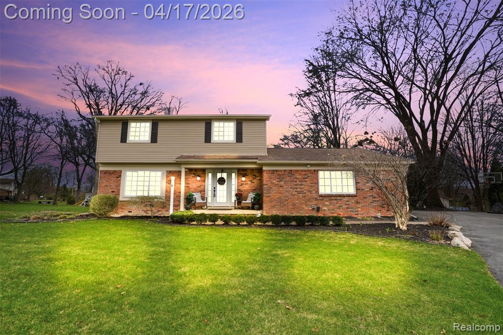 9610 Woody Court, White Lake, MI — front exterior