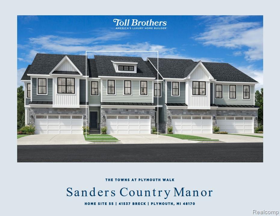 41537 Breck, Plymouth, MI 48170 — front exterior
