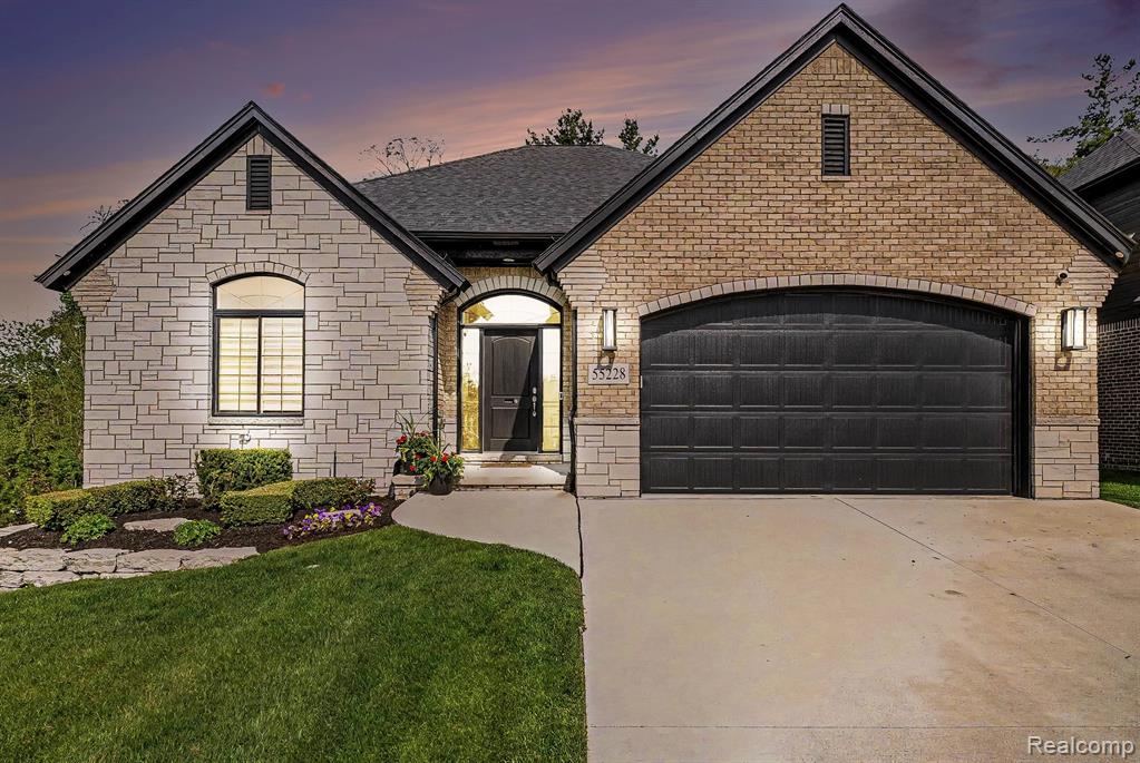 55228 Benson Court, Utica, MI 48316 — front exterior