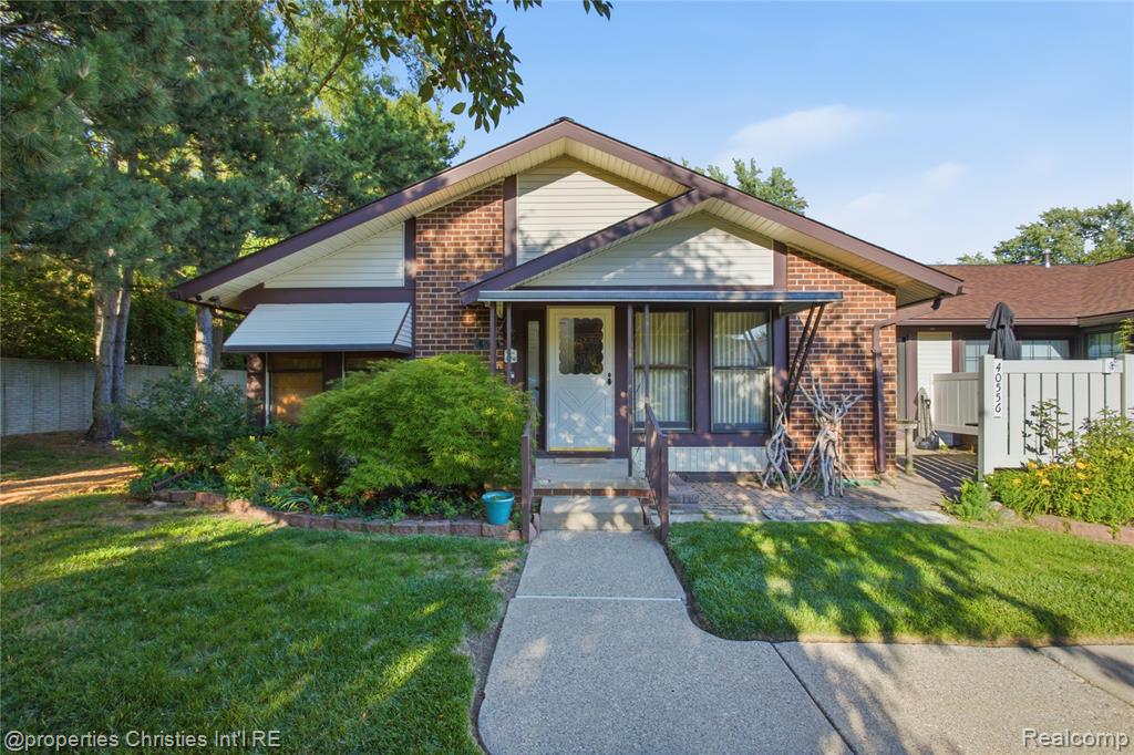 40556 Newport Drive, Plymouth, MI 48170 — front exterior