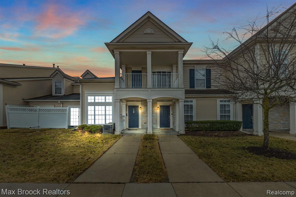 6104 ADDINGTON Drive, Commerce Twp, MI 48390 — front exterior