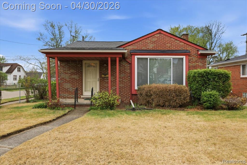 1919 Catalpa Drive, Berkley, MI 48072 — front exterior