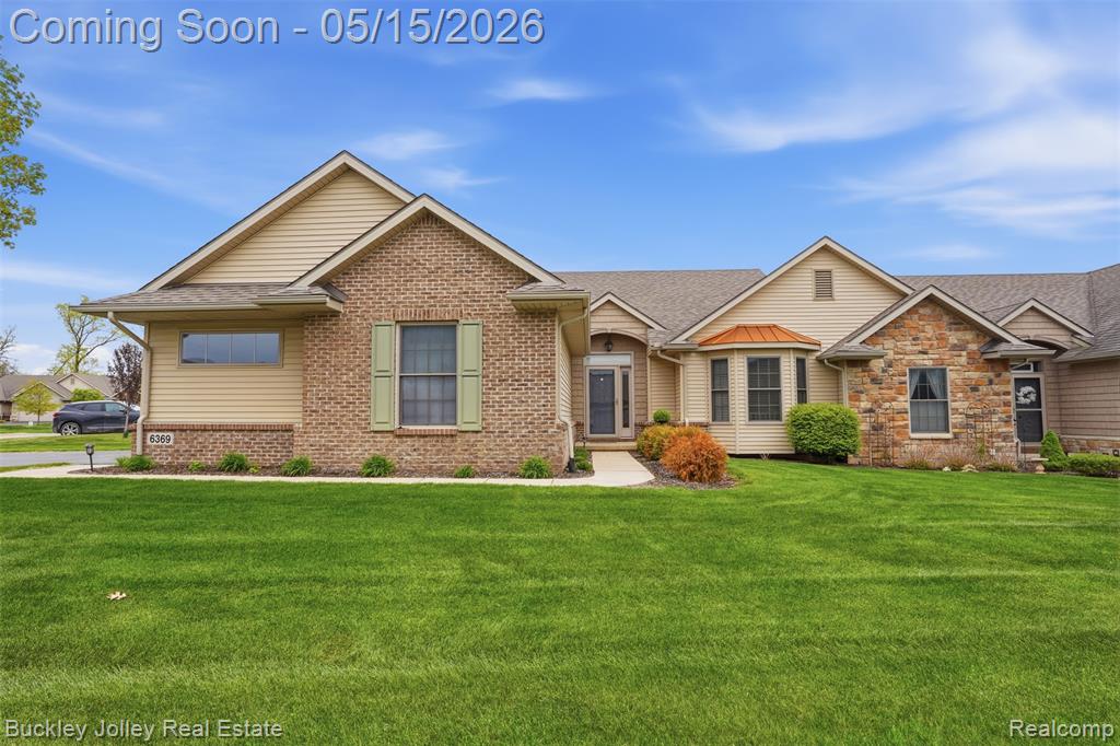 6369 Pasture Lane, Brighton, MI 48116 — front exterior