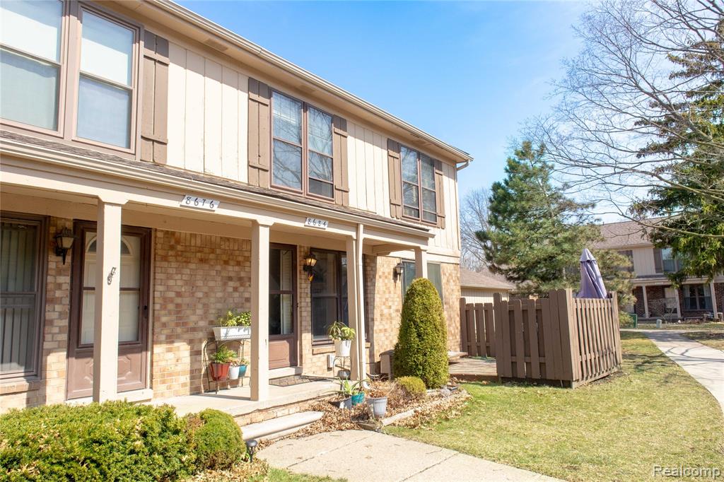 8684 Edgewater Lane, 14, Warren, MI 48093 — front exterior