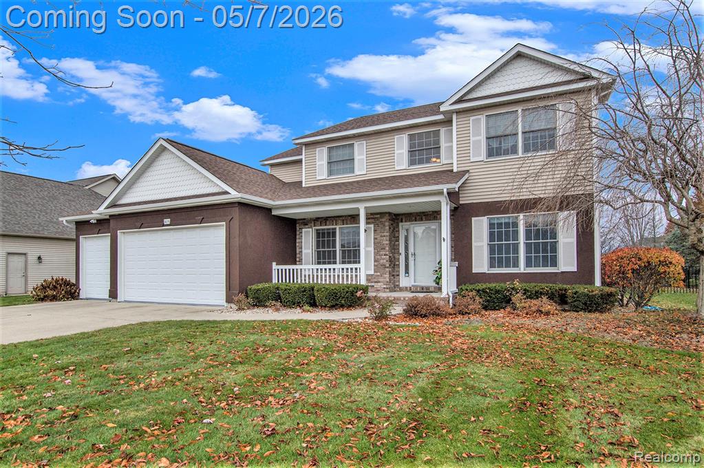 3839 Wild Pine Drive, Saginaw, MI 48603 — front exterior