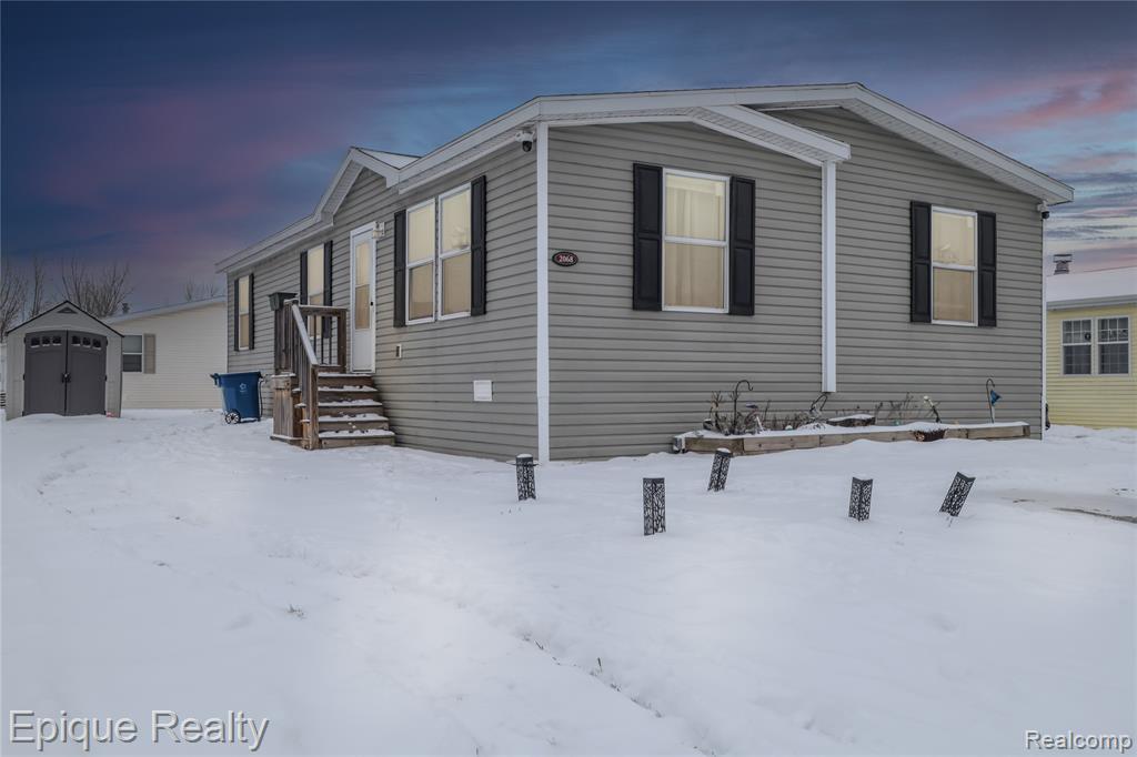2068 Cedar Circle, Clio, MI 48420 — front exterior