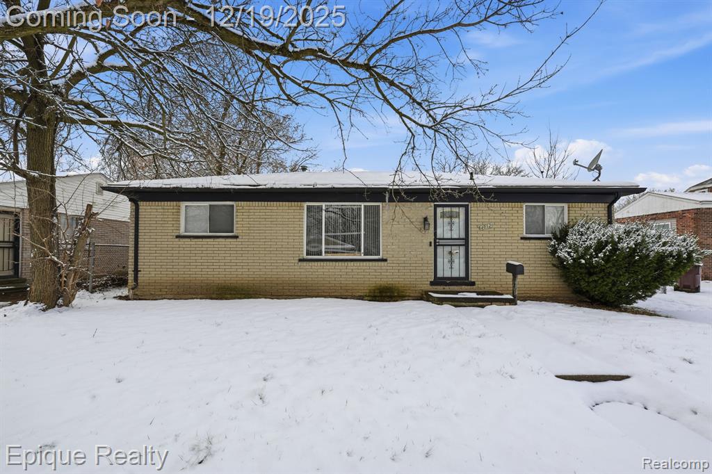 4052 Burton Street, Inkster, MI 48141 — front exterior