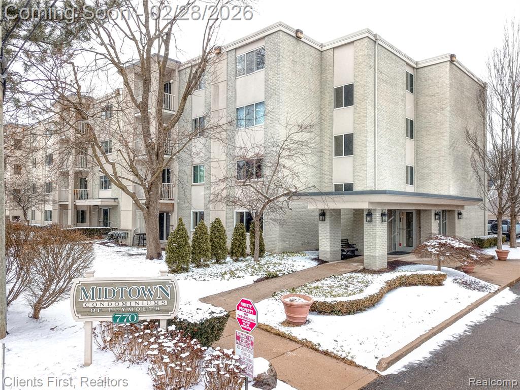 770 Deer Street, 102, Plymouth, MI 48170 — front exterior