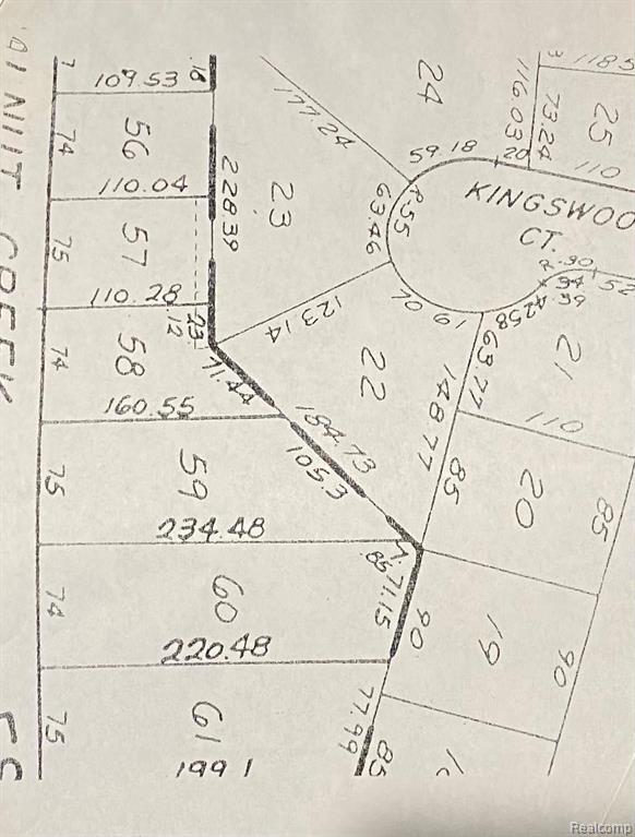 Lot 57 WALNUT CREEK Drive, Flint, MI 48507 — front exterior