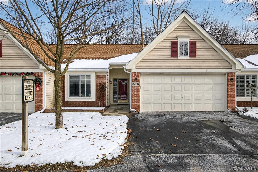 6456 Pembrook Drive, Westland, MI — front exterior