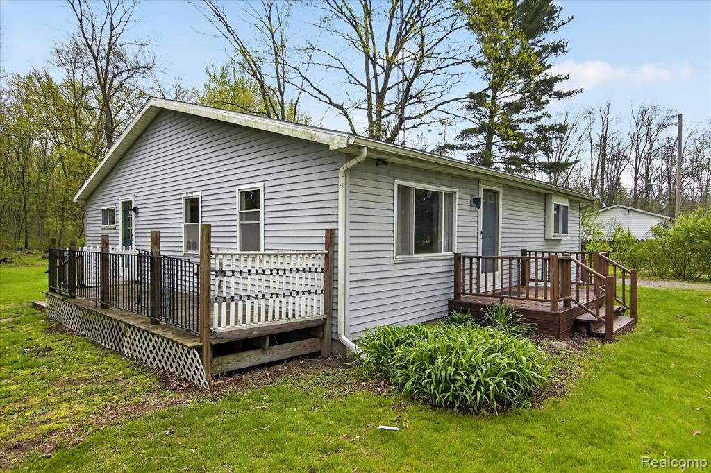 18944 Doyle Road, Gregory, MI 48137 — front exterior