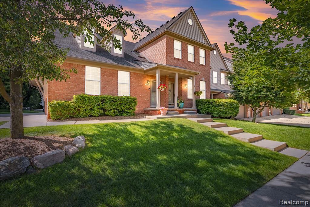 56635 Longhorn Drive, Shelby Twp, MI 48316 — front exterior