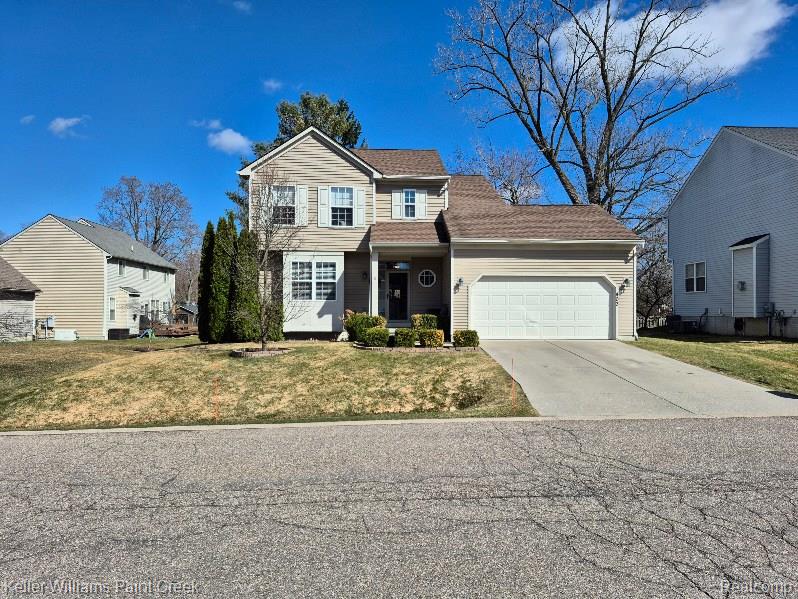 403 NEWTON Court, Lake Orion, MI 48362 — front exterior