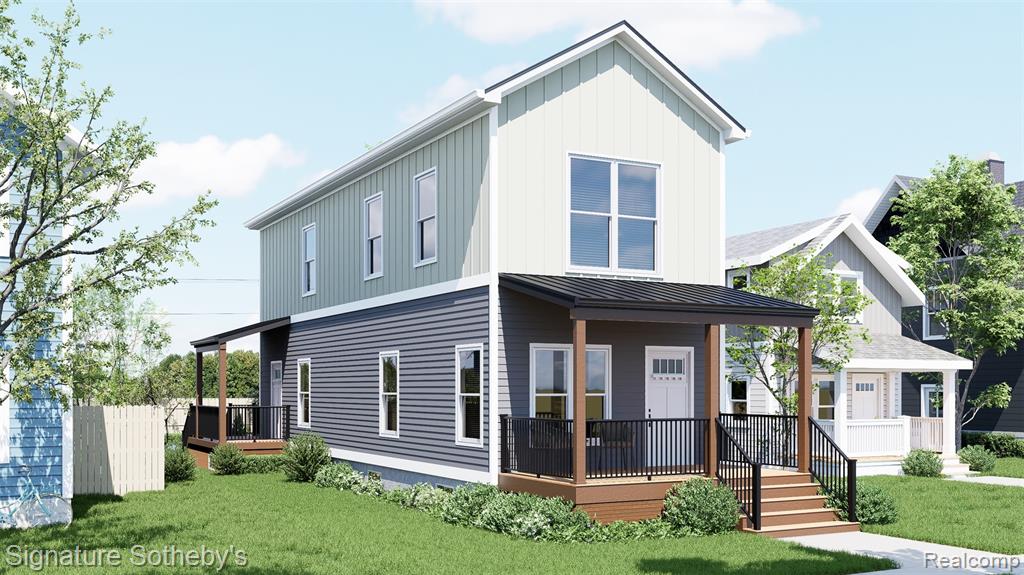 2505 Townsend Street, Detroit, MI 48214 — front exterior