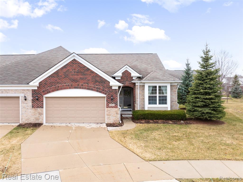 49539 Stillmeadow Court, Macomb, MI 48042 — front exterior