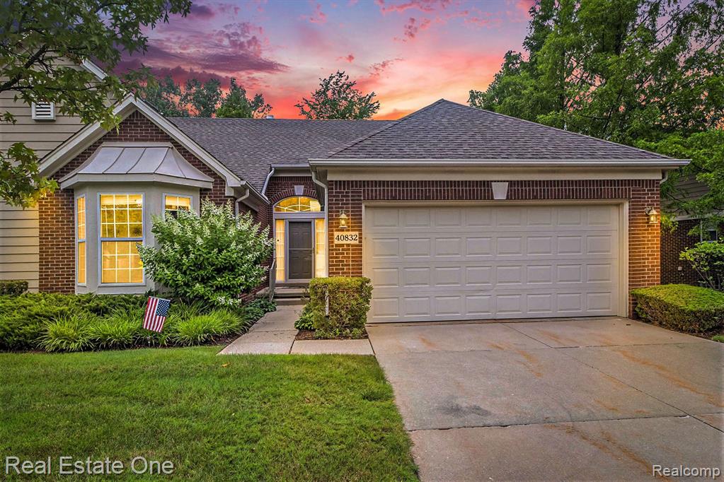 40832 LENOX PARK Drive, Novi, MI 48377 — front exterior