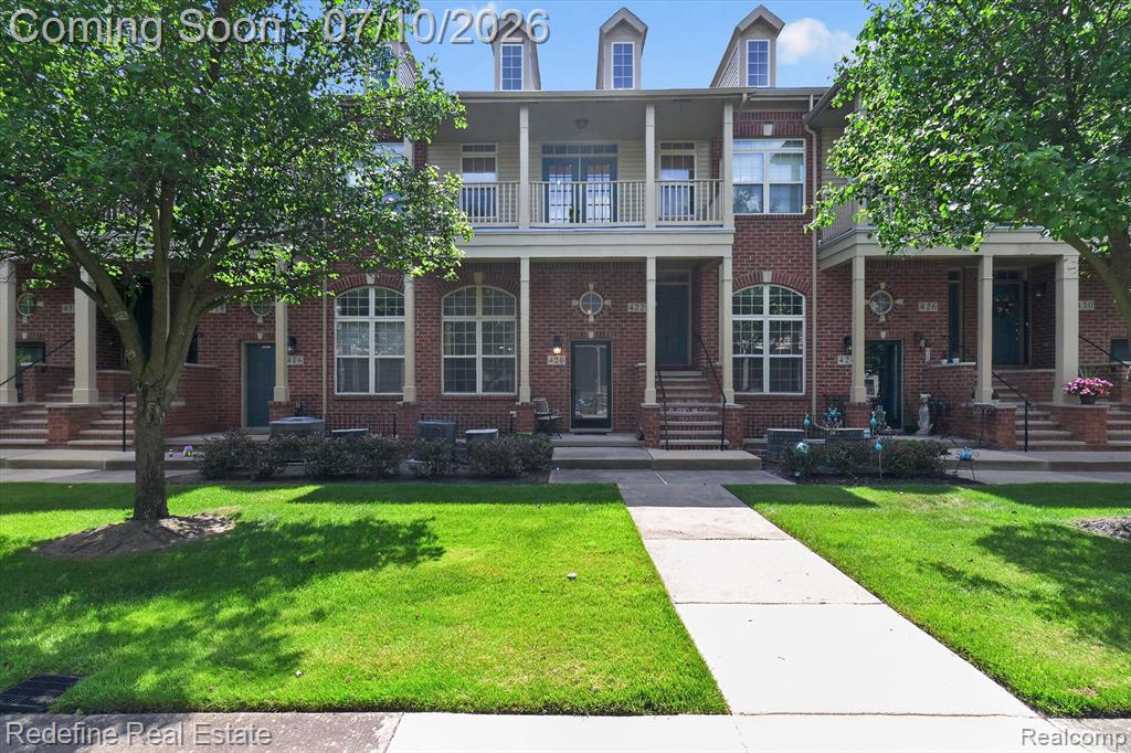 420 Boardwalk Drive, Walled Lake, MI 48390 — front exterior