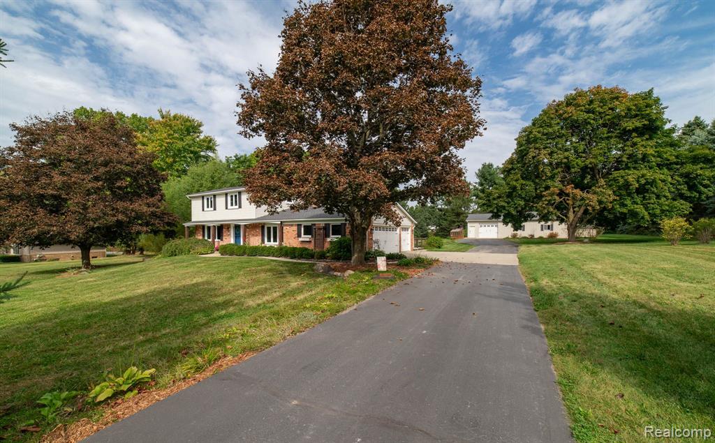 55146 PARK Place, New Hudson, MI 48165 — front exterior
