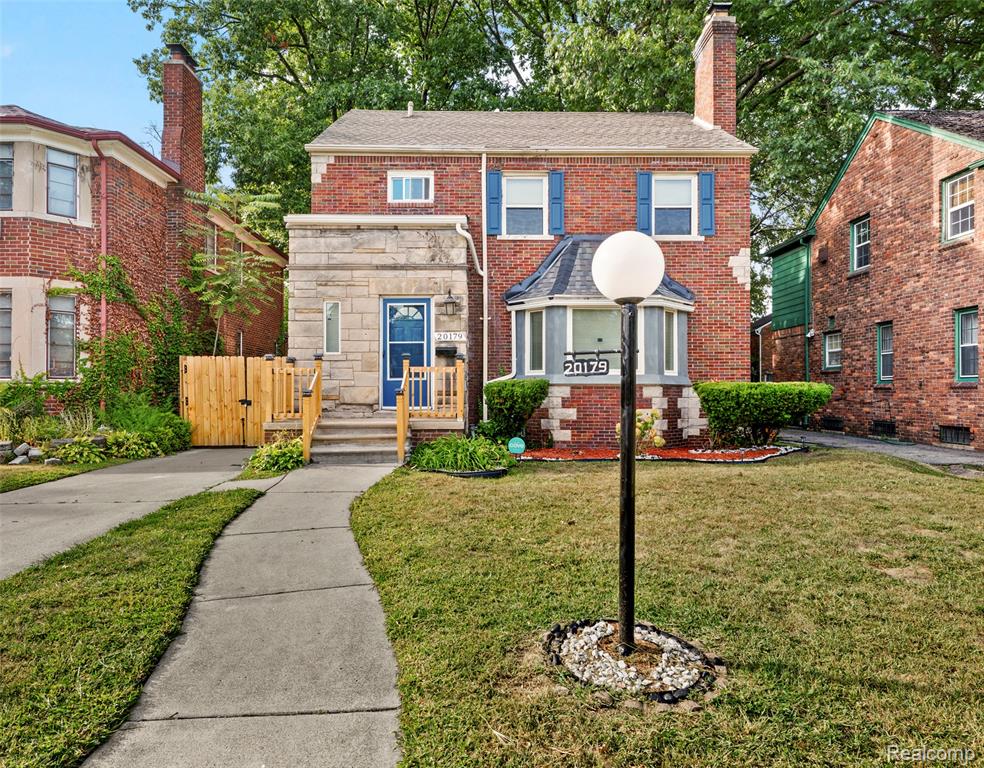20179 CANTERBURY Road, Detroit, MI 48221 — front exterior