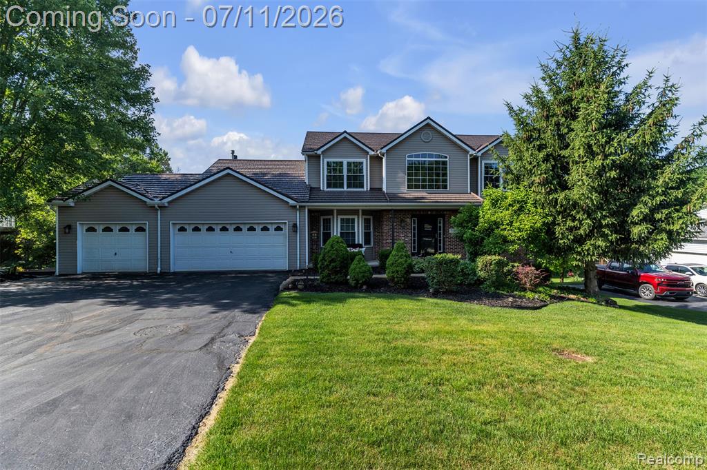 3955 Forest Edge Drive, Commerce Twp, MI 48382 — front exterior