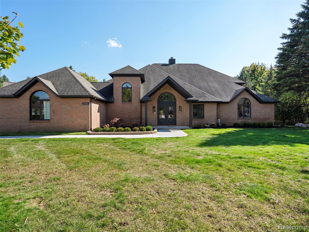 22463 Norfolk Court, Novi, MI — front exterior