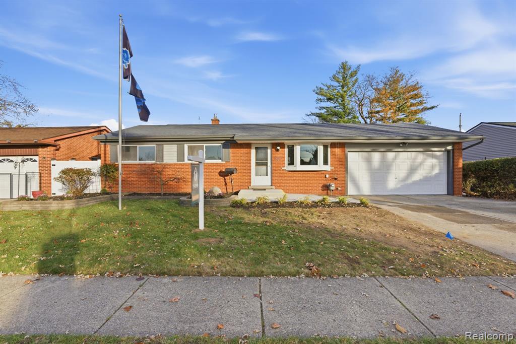 42142 Betley Drive, Sterling Heights, MI 48313 — front exterior